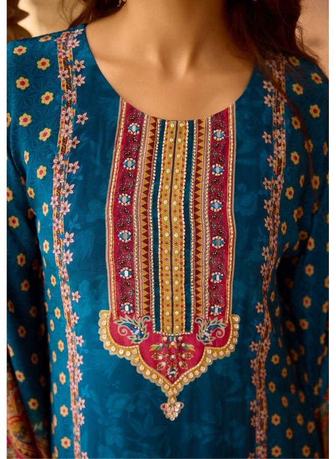 Stylish Red Ethnic Kurta Set