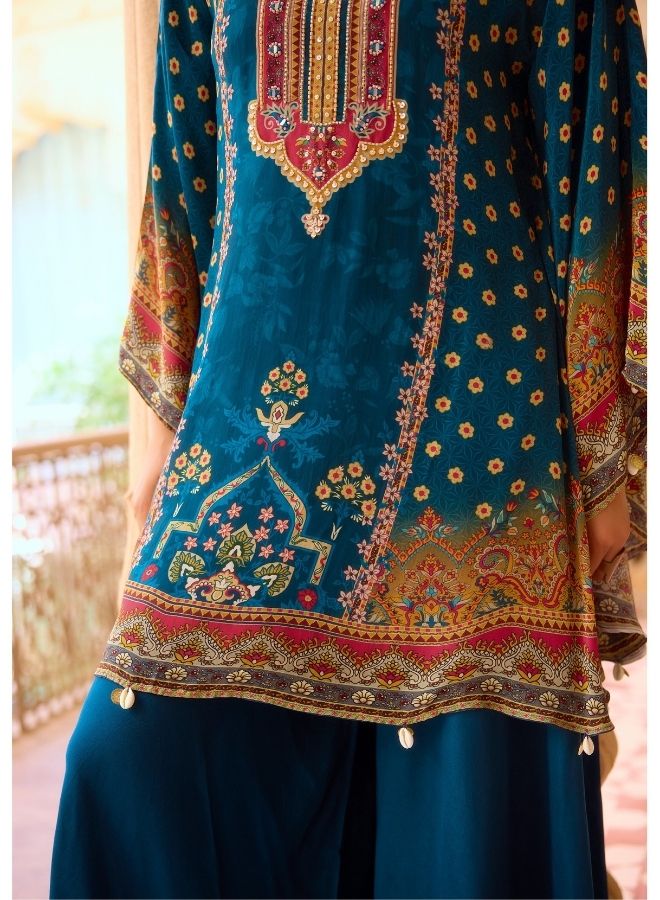 Stylish Red Ethnic Kurta Set