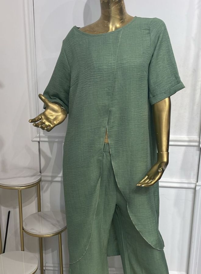 Pista Green-Co-Ord Set