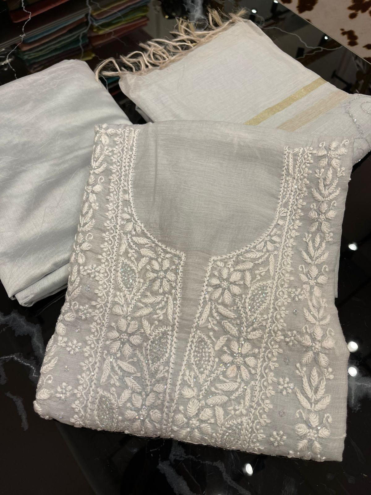 Chikan Suit Pieces