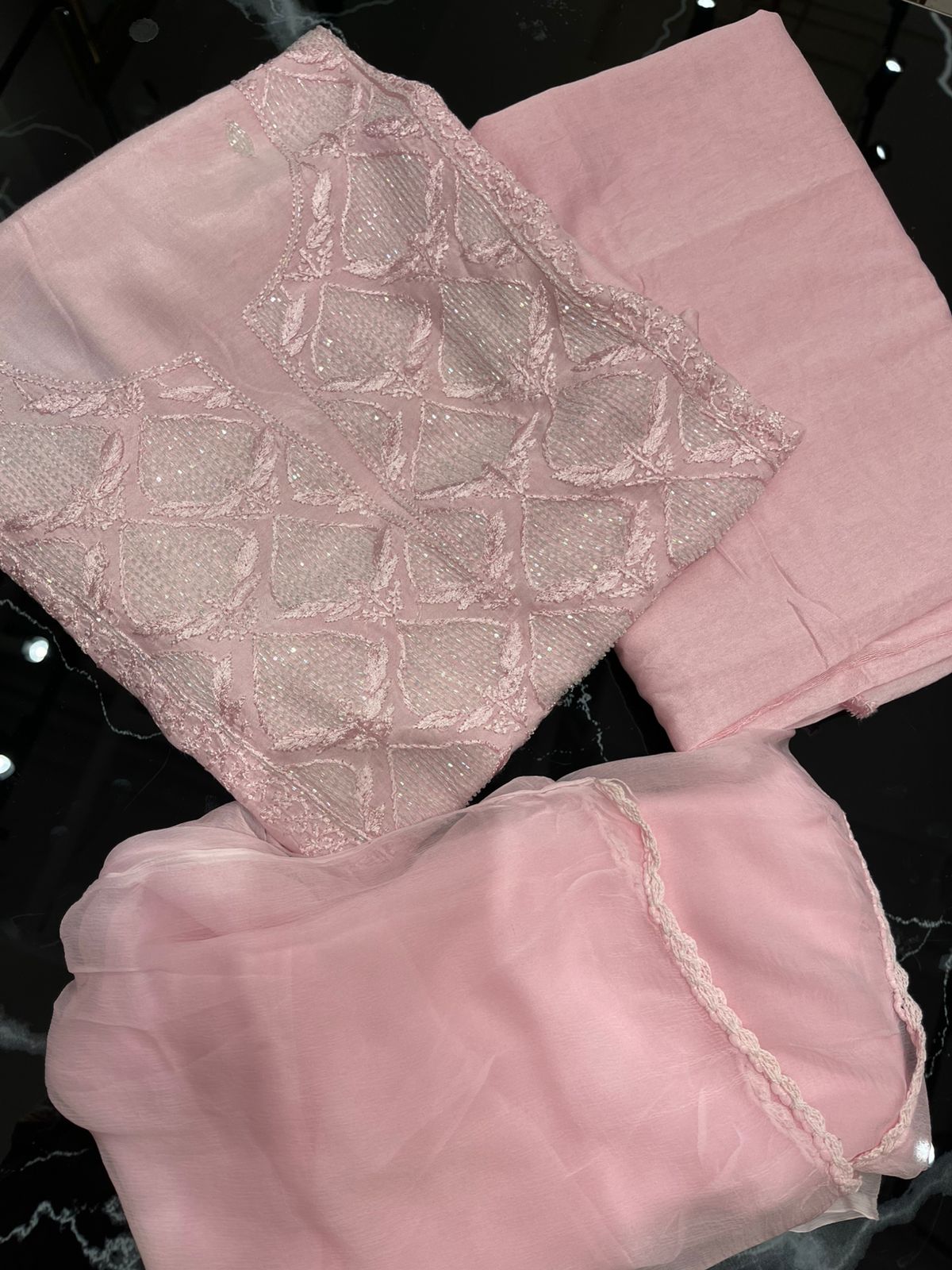 Chikan Suit Pieces
