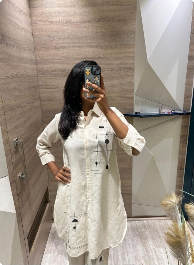 Women's Embroidered Co-ord Set