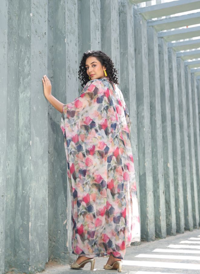 Pink Floral Print Co-ord Set