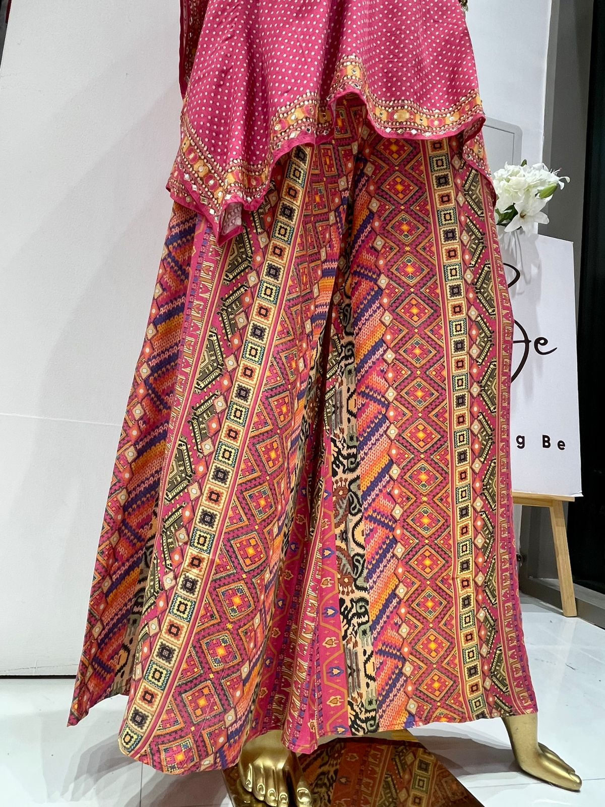 Rani Printed Kaftan Set