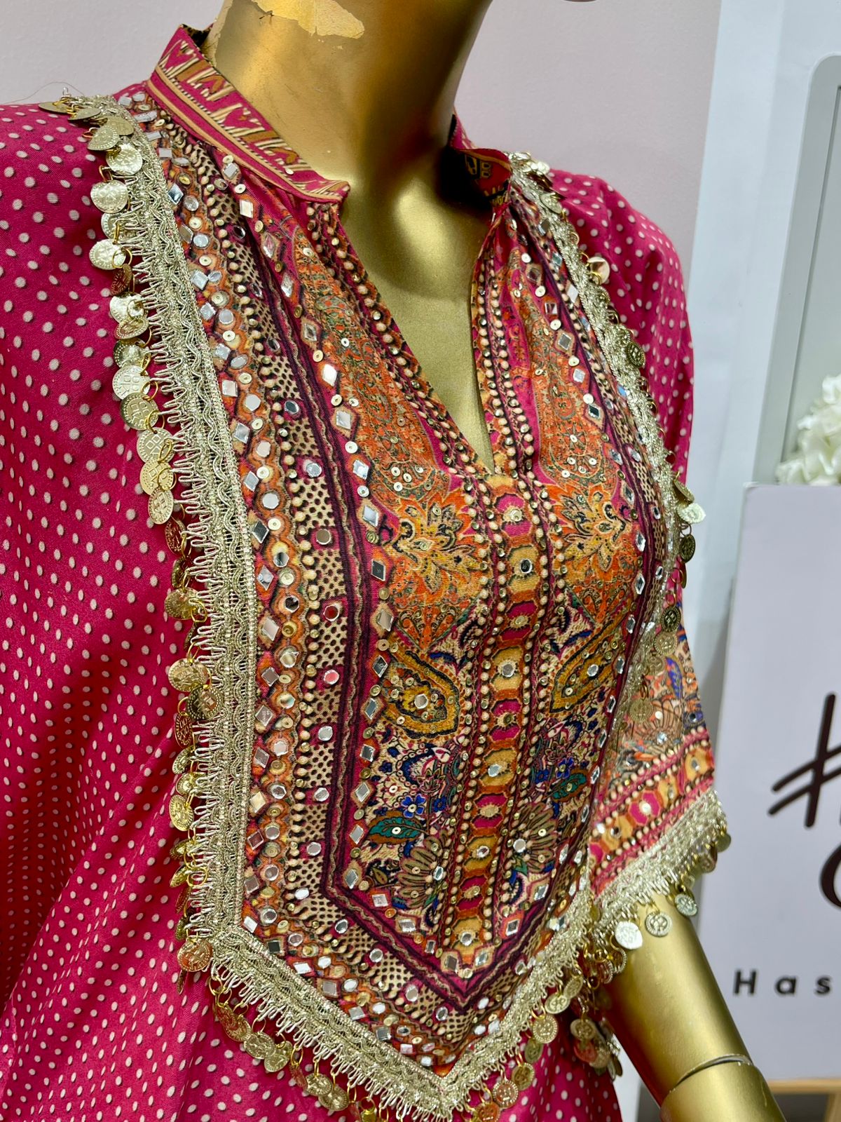 Rani Printed Kaftan Set