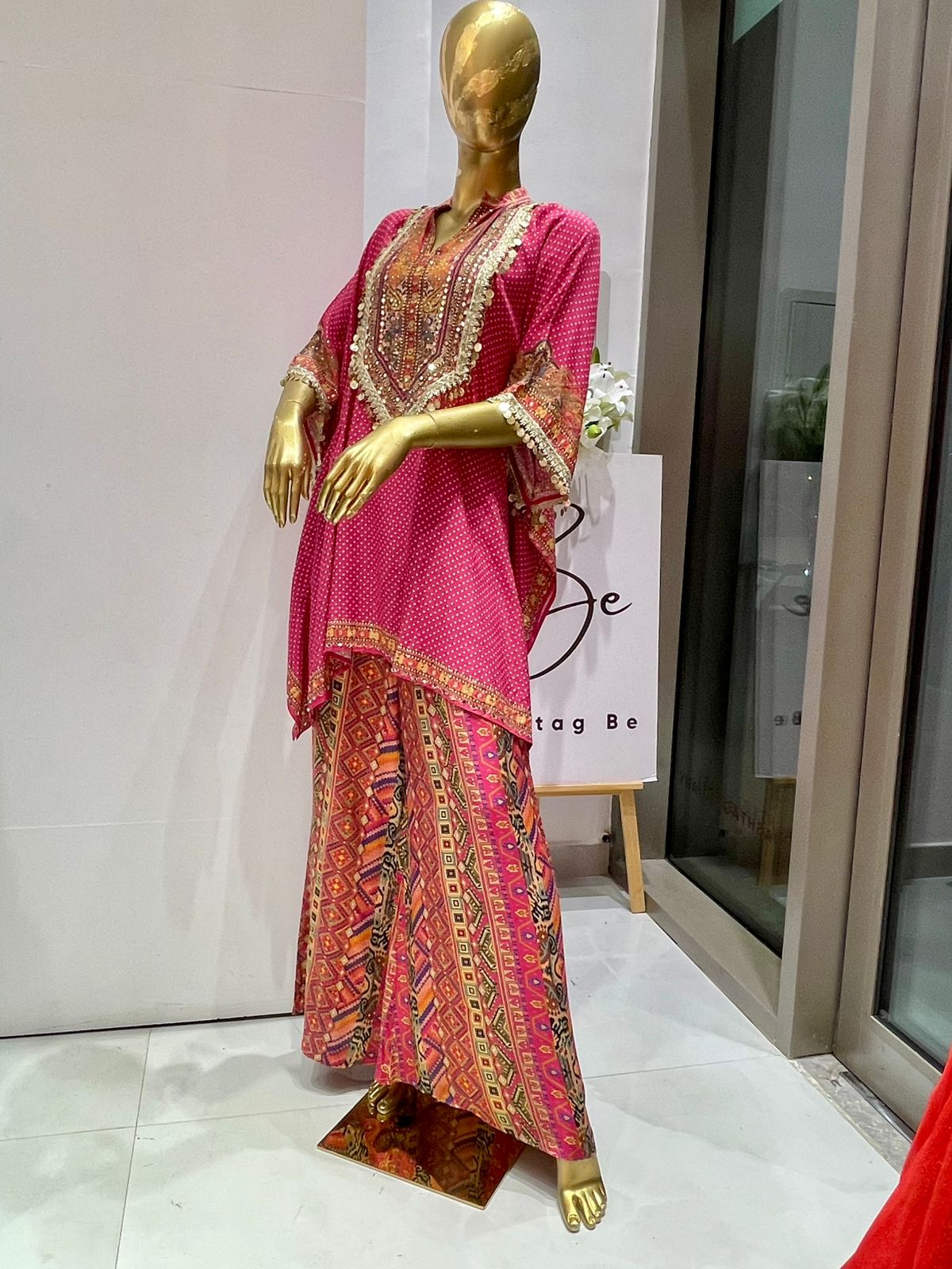 Rani Printed Kaftan Set