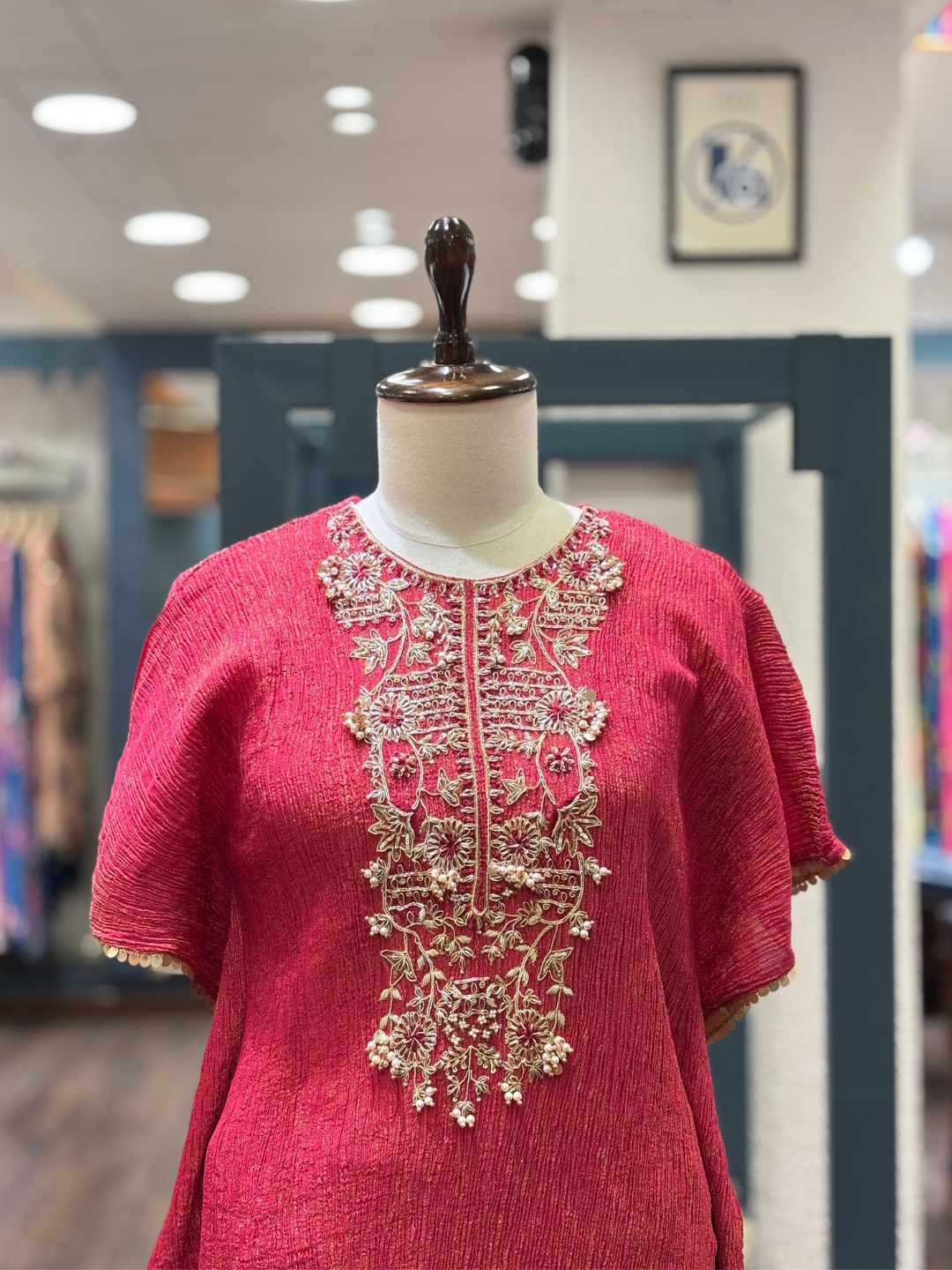 Rani Embroidered Kaftan Set