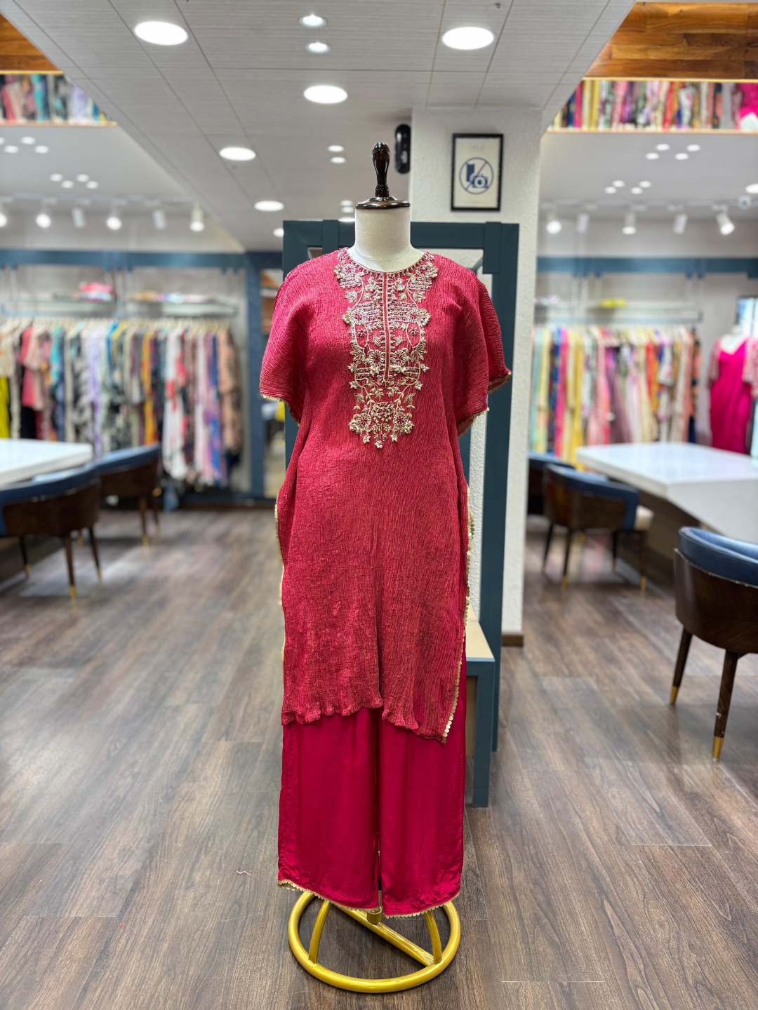 Rani Embroidered Kaftan Set