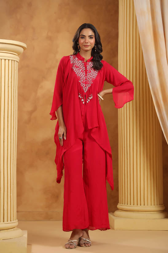 Rani Pearl Embellished Women Co-Ord Set
