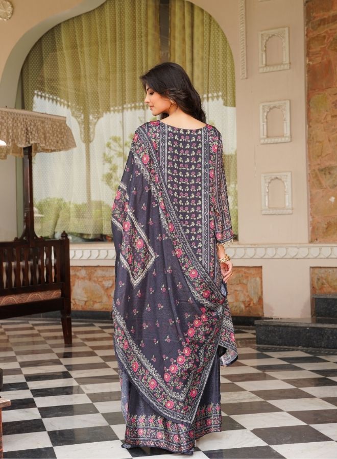Elegant Black Ethnic Ensemble