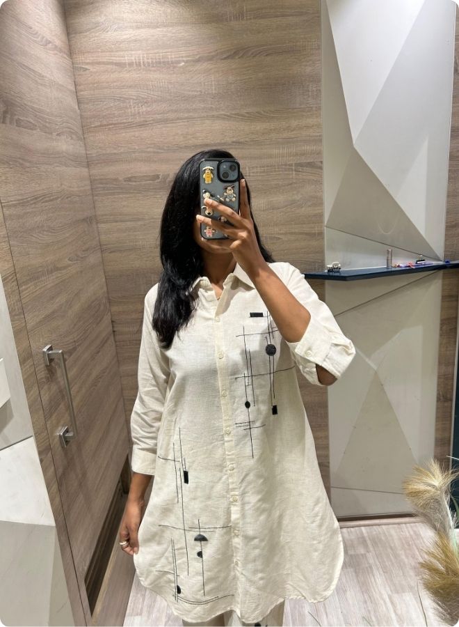 Women's Embroidered Co-ord Set